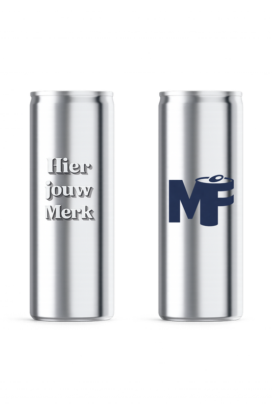 White label frisdrank: jouw merk op een gepersonaliseerd blikje